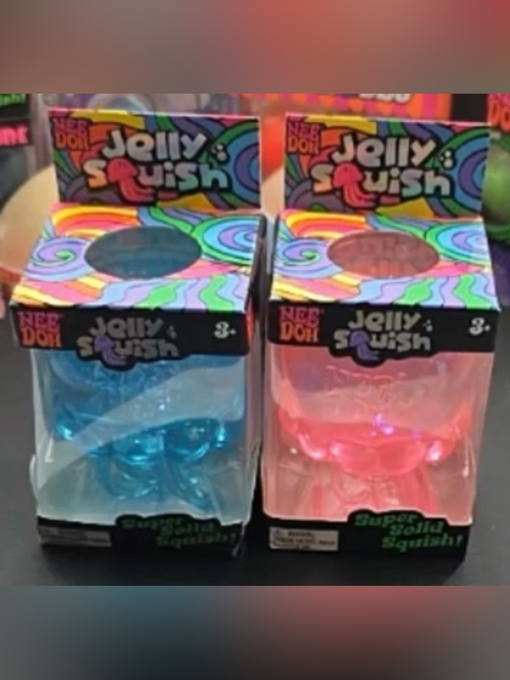 Jelly Squish Sensory Toys - Blue & Pink 🪼🩷